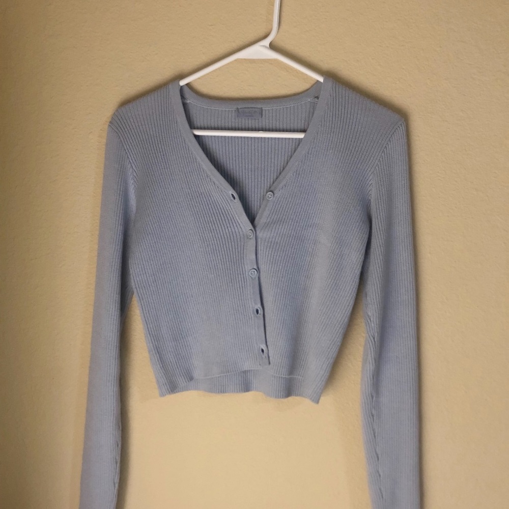 Brandy Melville/John Galt Light Blue Top